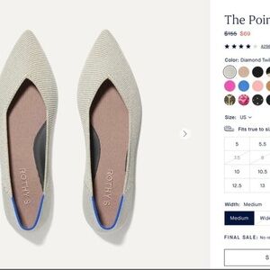 Rothy's The Point II Flats - 8.5